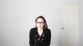 Lil Olivia - Nerdy To Sexy Librarian Striptease