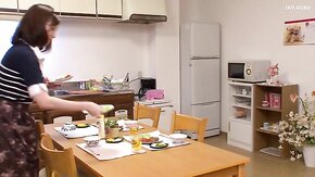 Unsensored Japanese family dinner a world where sex is easy