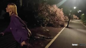 Forest Whore - My risky night out in public [2