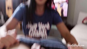 Nicoledoshi - Fuck Football Fuck My Pussy Instead