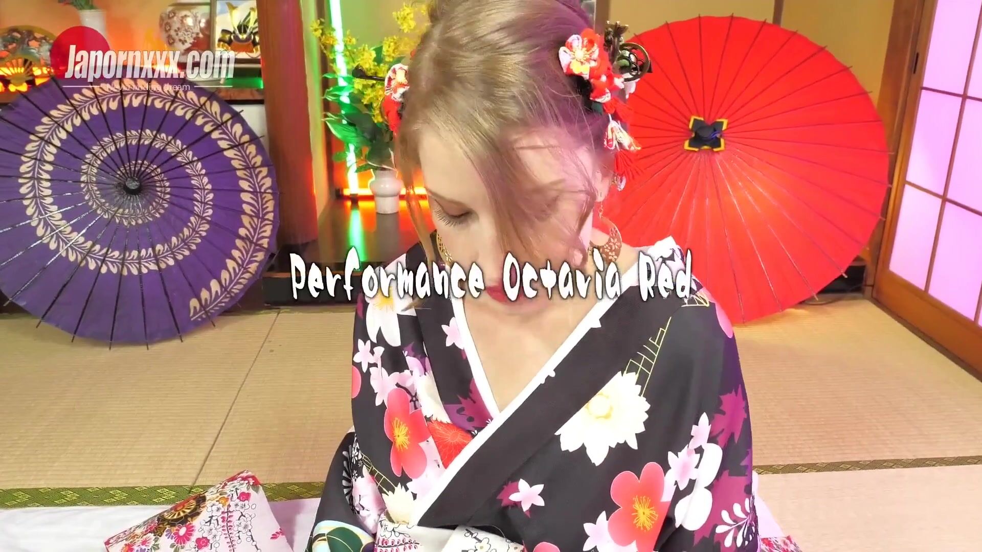 Japornxxx Octavia Red Oiran Geisha Feat Ichiro