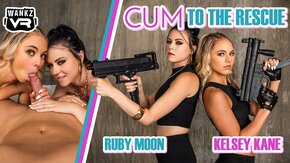 Cum T0 Th3 R35cu3 - Ruby Moon, & Kelsey Kane,