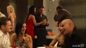 Double penetration junkies Melissa Ria