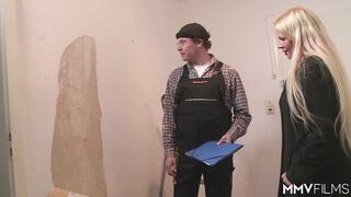 MMVFilms - Mia De Berg - Farmers Spit Roast