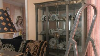 Milf Maid Seduces Male Client