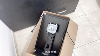 Juliana Palvin - I Give my new Neighbor the best Fuck ever in Exchange for Fixing her