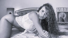 curly chubby ass
