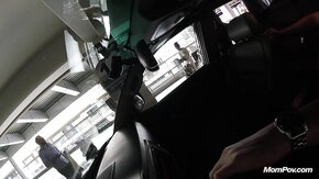 Kendera - Huge tit MILF gives road head
