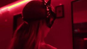 Scarlet Chase - Gothic Latex Whore Explores Her Asshole