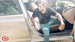 indian milf threesome with cab driver