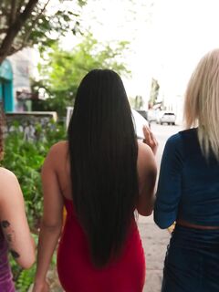 Serena Santos, Kira Perez, Madison Blaze - Party Promoters