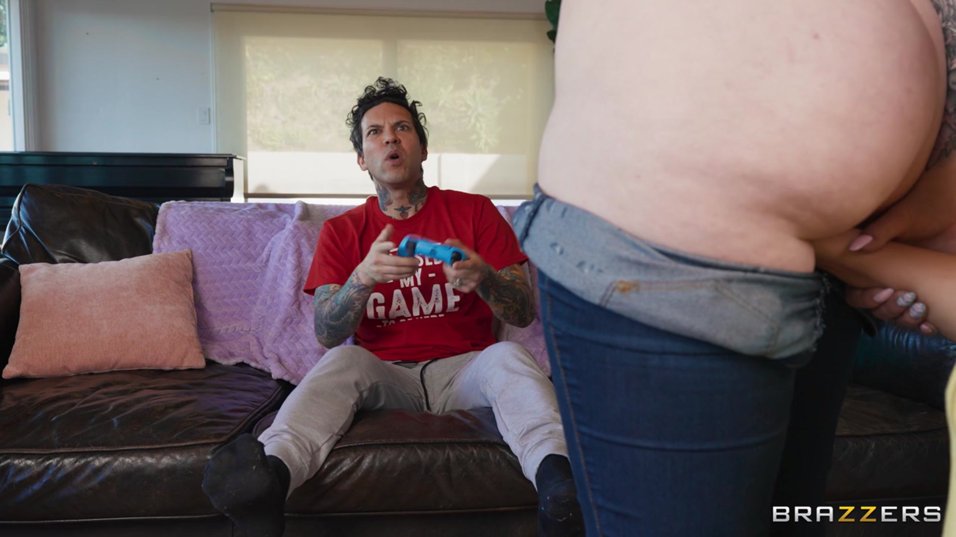 Aubree just wants to get dicked by her boyfriend, Small Hands – but he is too busy playing video games. Aubree decides to surprise fist her roommate Abigaiil instead – and it goes well at first – but Aubree ends up with her fist stuck in Abi! As much as they try to avoid it, they have to ask for Small Hands’ help getting her free – which leads to a totally depraved threesome!