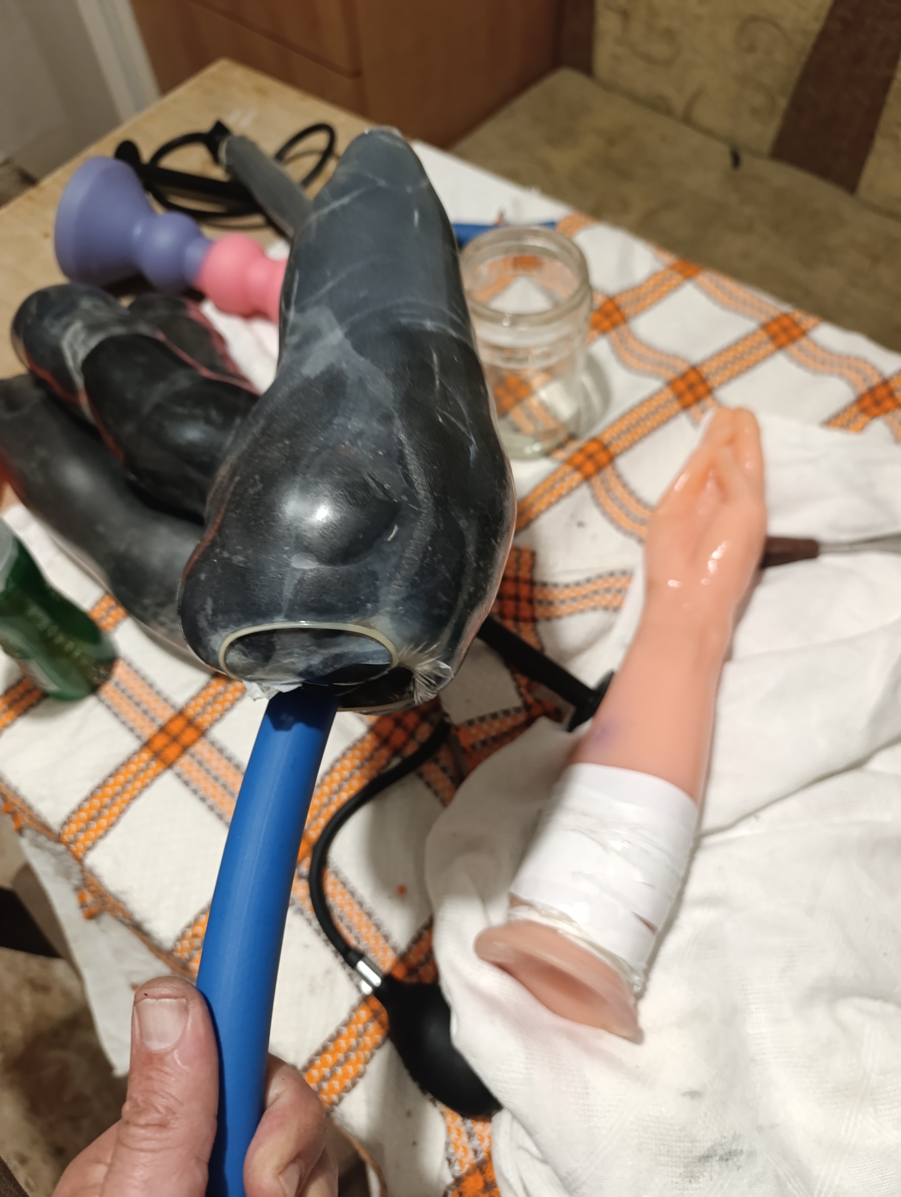 ANAL HARD giant rubber anal toys