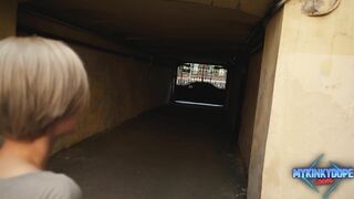 MyKinkyDope - Terras Cafe Hidden Masturbation