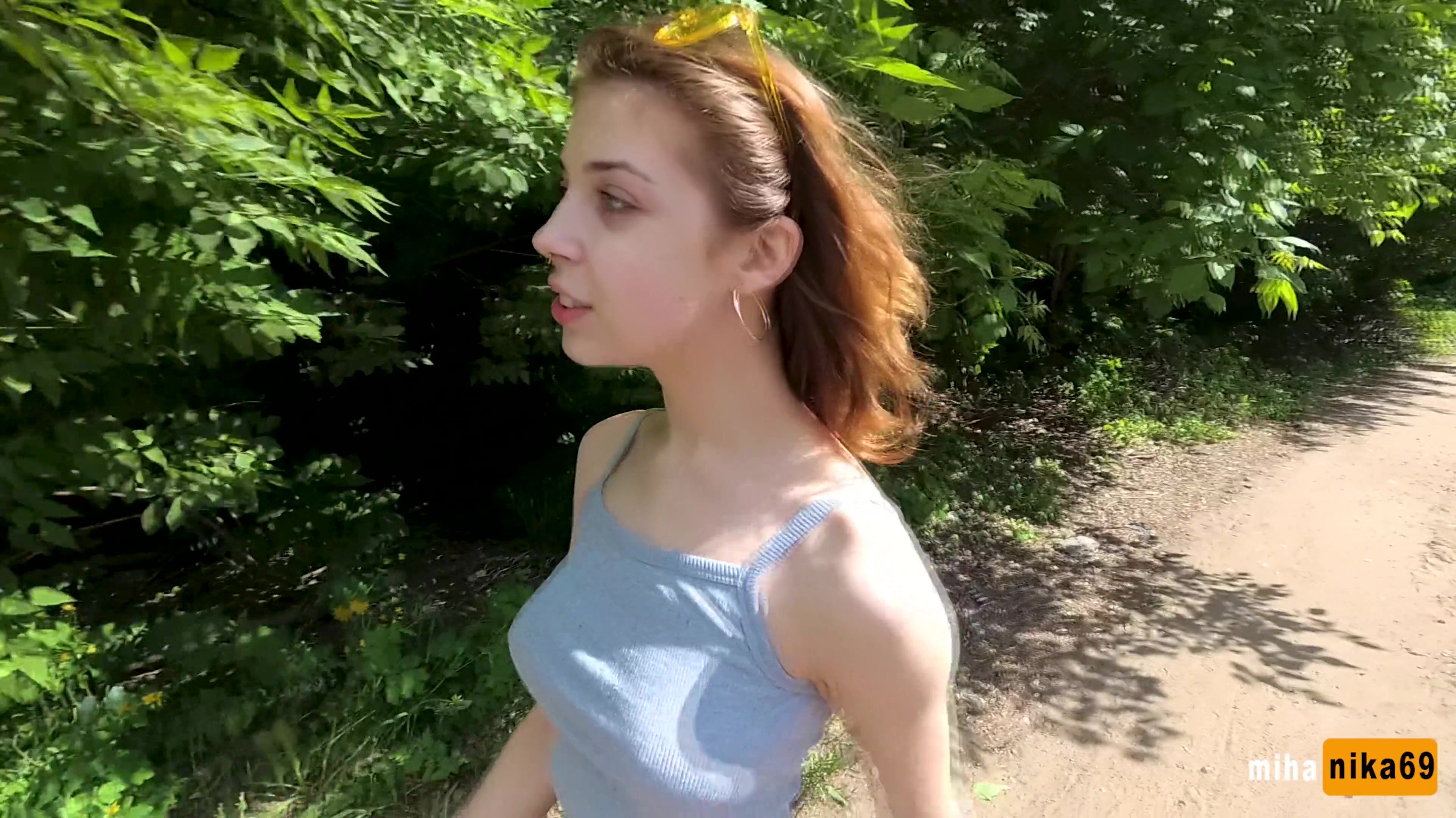 Miha Nika69 - I Want To Fuck Right Now\u00a1 Let's Go To The Park - Outdoor Pov