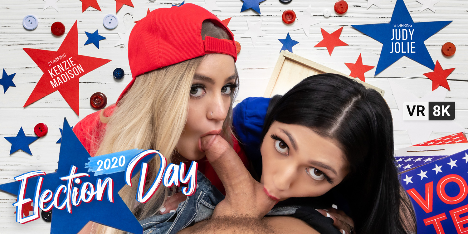 Election Day - Kenzie Madison, & Judy Jolie -