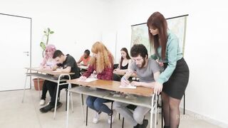 Syren De Mer - The Best School 2 Wet, 2On1, BWC, ATM, DAP, Rough Sex, Big Gapes