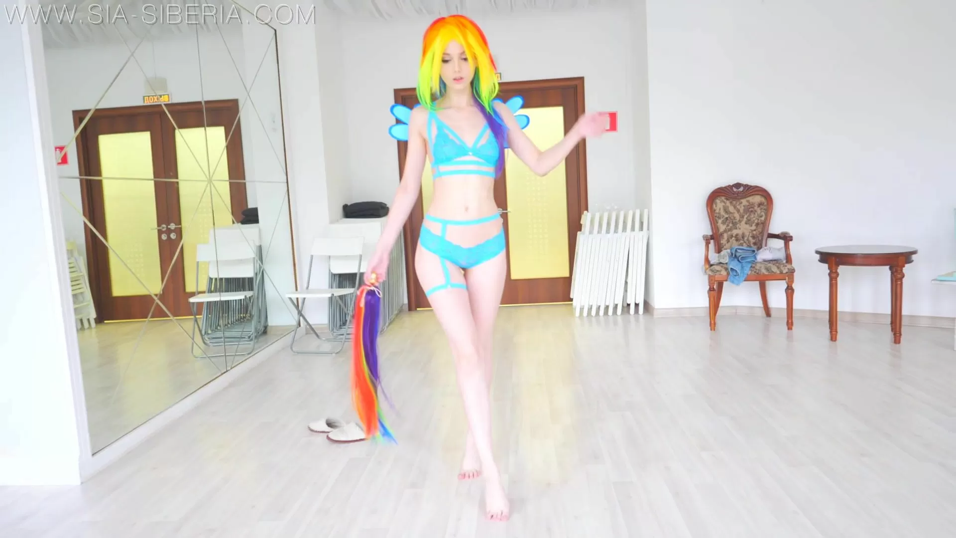 SiaSiberia - My Little Pony & Glass Dildo Inside Ass