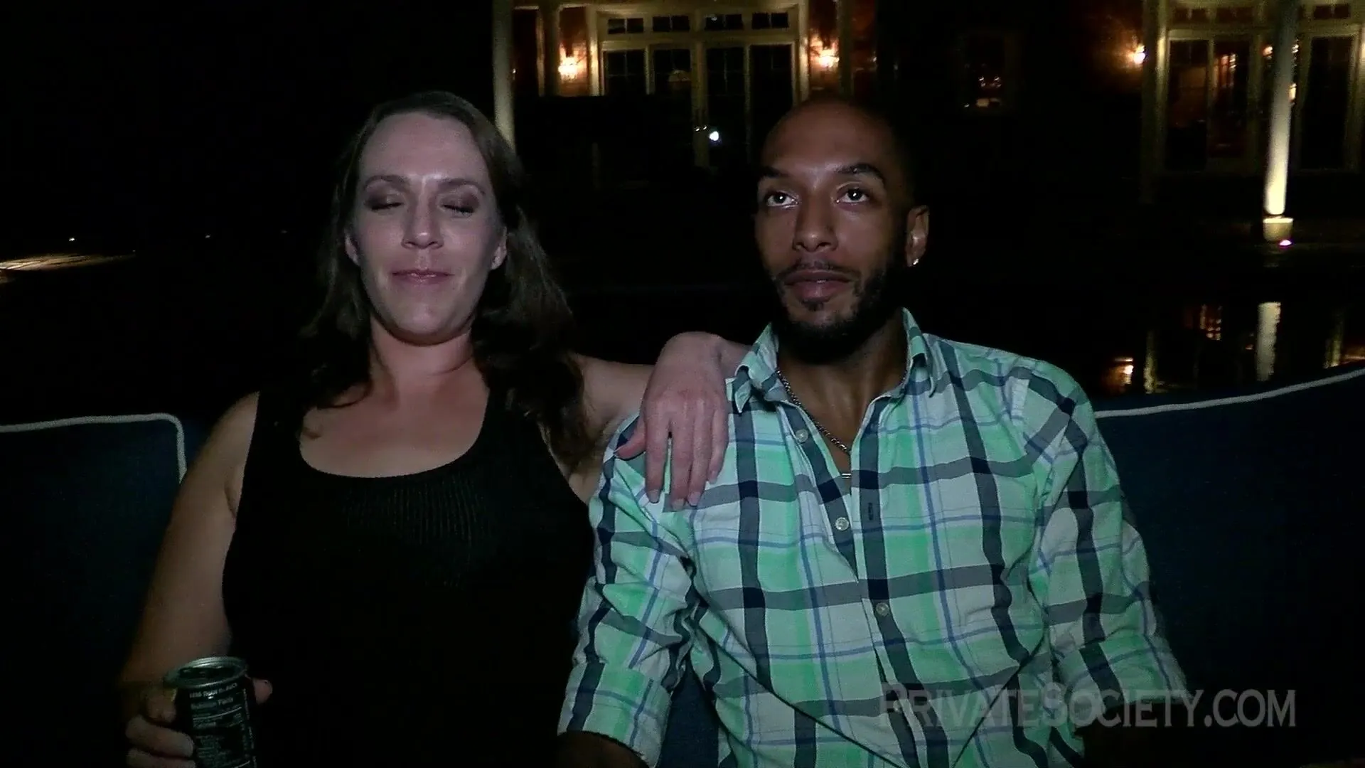 Keira Flow manhandled 4on1 anal