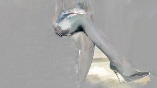 Alina  Rose - School Teacher With Big Tits Blowjob And Gets Fucked Through Torn Panty