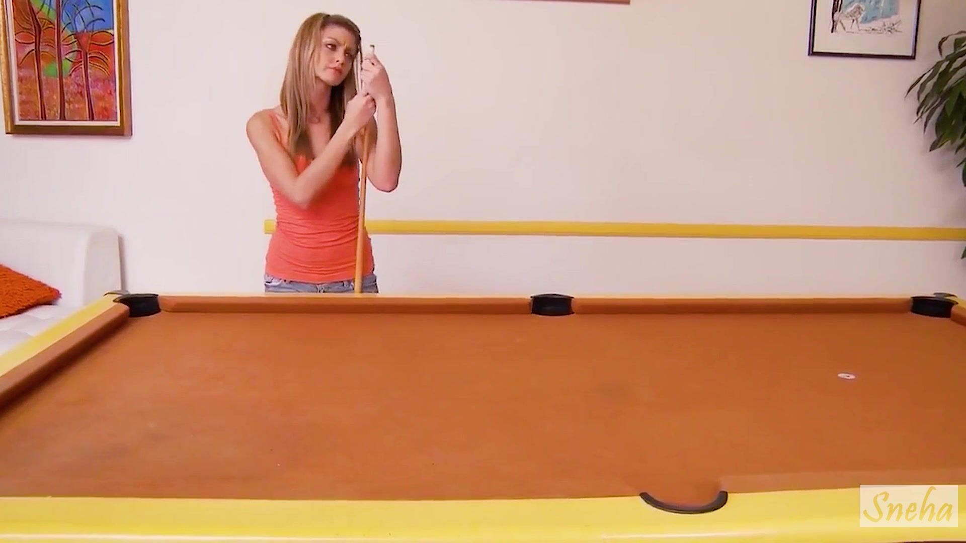 Staci Silverstone - Pool Room Romp