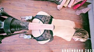 Crazy ass whore take it all