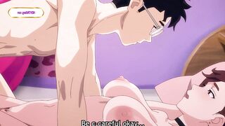Adult Momo drags Okarun into wild psychic sex • Dandadan Parody (UNCENSORED)