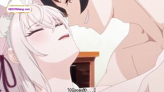 Shy catgirl Alya explores xxx touch with her first lover Kuze (Parody)