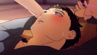 Marin Kitagawa surrenders slow in Gojou's strong arms