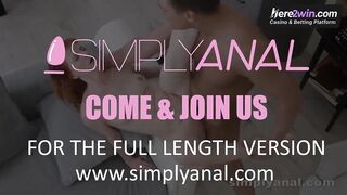 Redhead chick likes his phat salami blowjob