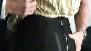 Boss Sets Up Threesome With Hot Blonde