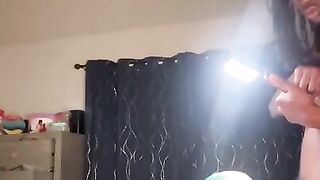 Pawg fucked to a loud verbal orgasm