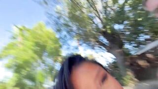 Asian Gives Oral And Takes BWC