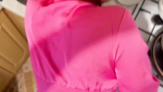 Busty Redhead Stepmother Pounded Hard In The Kitchen