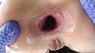 She Gets Her Ass Hammered by a Huge Cock