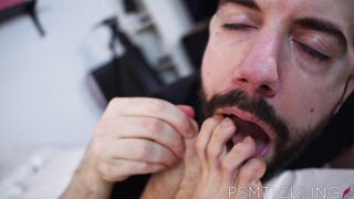 Spanish Jock In Hog Gets Glove Tickling