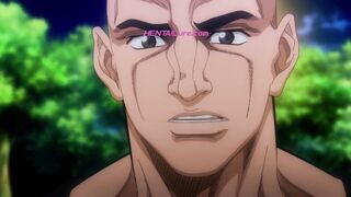 Bara muscle hunter fucks ass open in hard park breeding