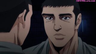 Bara dads rimmed and pounded in front of their army ◌ Gay Anime Porn