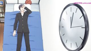 Fiery prince claims bride with soft yaoi kisses & deep loving gay animation sex