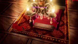 Fiery prince claims bride with soft yaoi kisses & deep loving gay animation sex