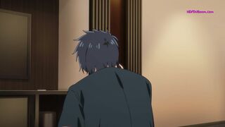 Busty Hentai Wife Cheats in Passionate Bedroom Affair