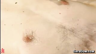 Charlie Hustle Bound On Fucking Machine For Deep Hairy Anal Gaping Stretch Session