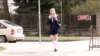 Part Girl A Blonde Cafe