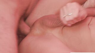 Royal TS princess anal fucked by two courtier