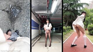 suki piss and cum compilation