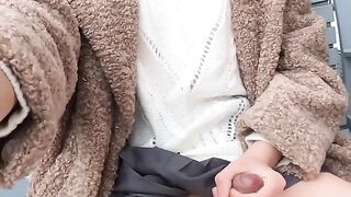 EliaBlaine Outdoor.Public.Cumshots