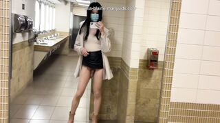 Elia Blaine - 7 Outdoor Cumshots  Pissing Compilation