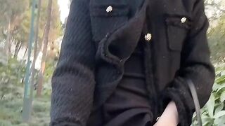 Elia Blaine - Outdoor Public Cumshots 8 Compilation