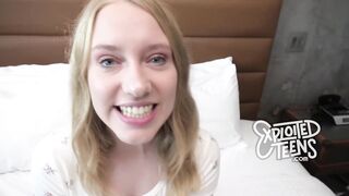 Sexy Blonde Cutie: Exploited Teen