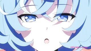 Cutie straddles cock on track as crowd cheers sweaty handjob ⋆ Exclusive Dubbed Anime